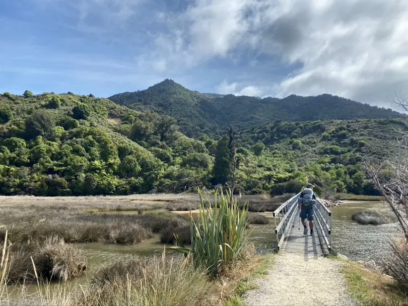 Le début de 3 jolies journées au Parc national Abel Tasman en NZ