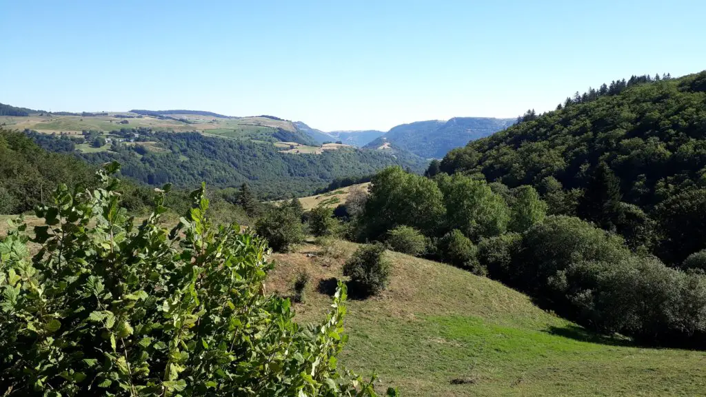 Rando vélo sur la GTMC Dans le Sud du Puy de Dôme