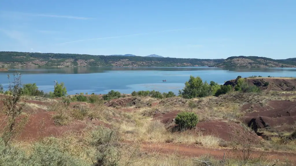 Repos au Lac du Salagou