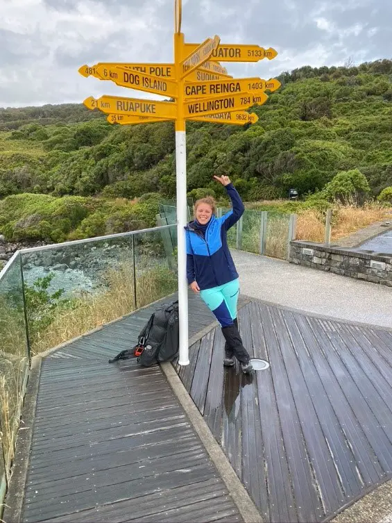 Sur le départ pour le Te Araroa Trail en Nouvelle-Zélande