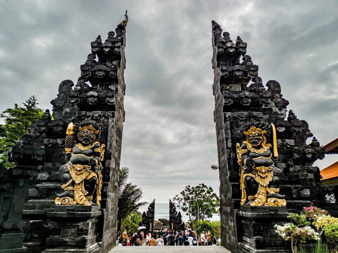 Temple Pura Tanah Lot à Bali en Indonésie