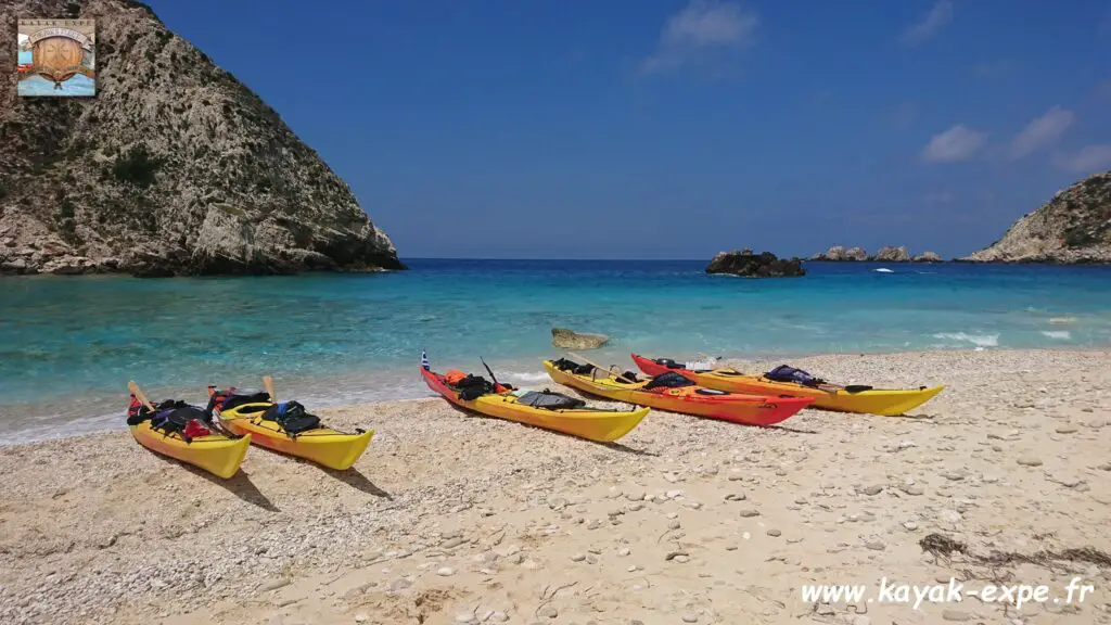 Expédition kayak de mer en Grèce
