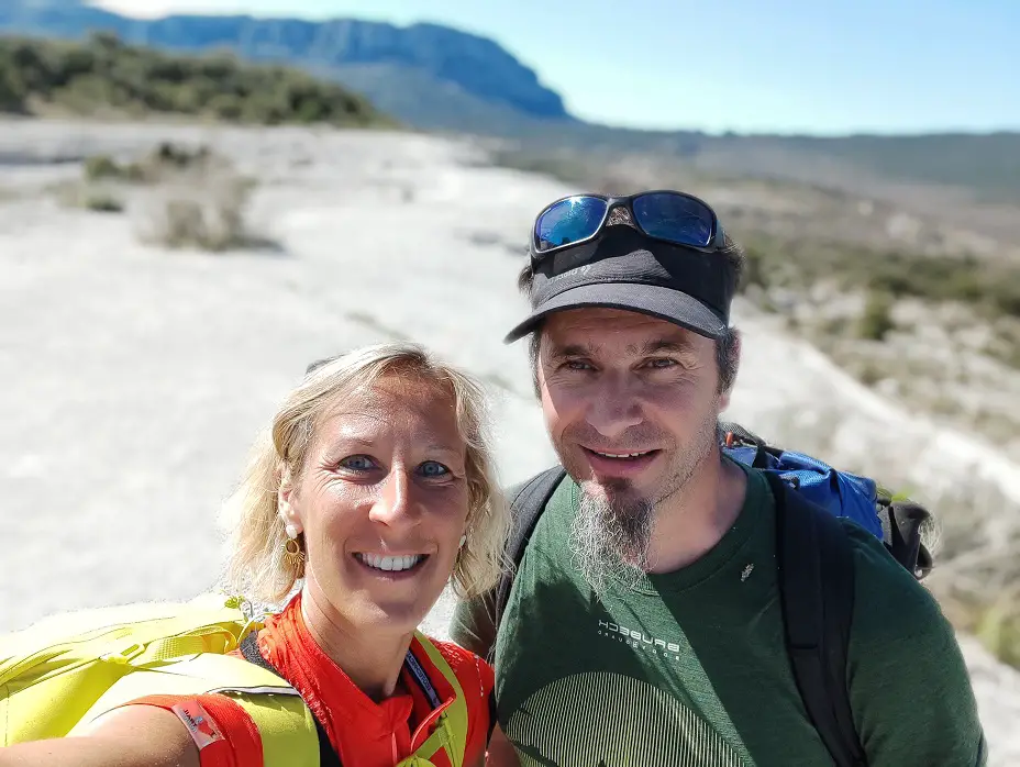 Caroline BAISE prof de Yoga & Michaël ROUHAUD Accompagnateur en Montagne à Montpellier