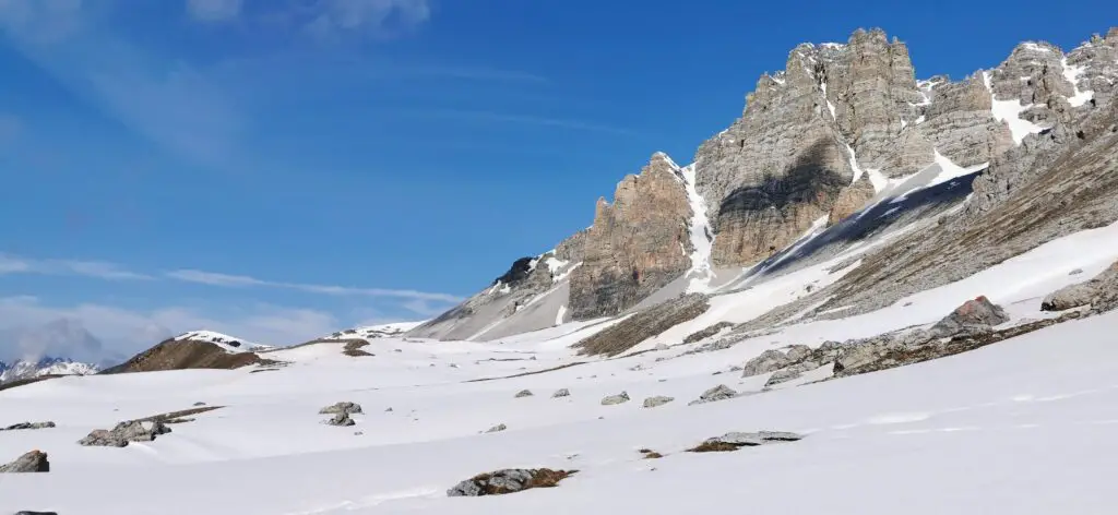 au sud du col de Péas