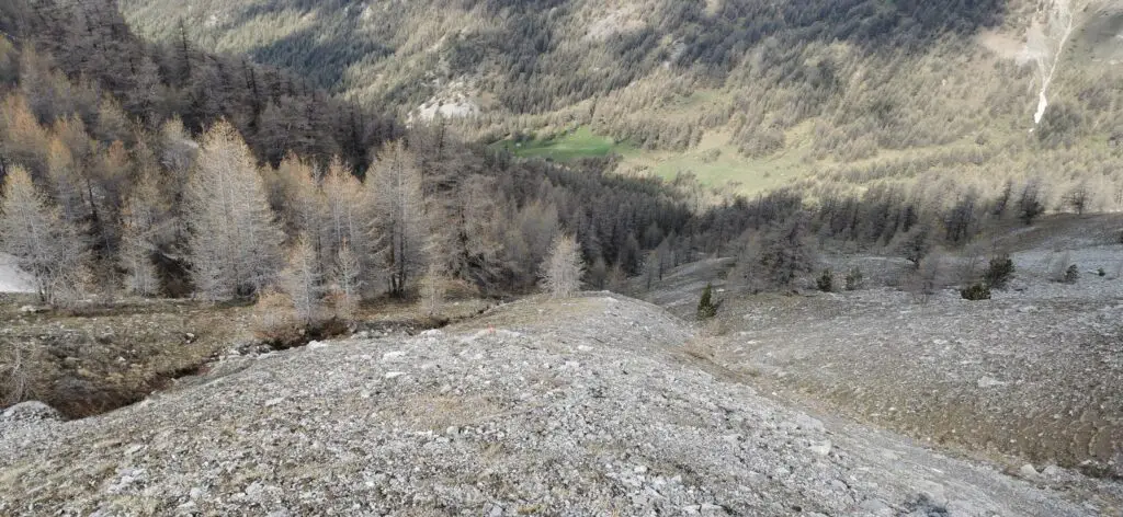 bergerie de souliers vue d'en haut