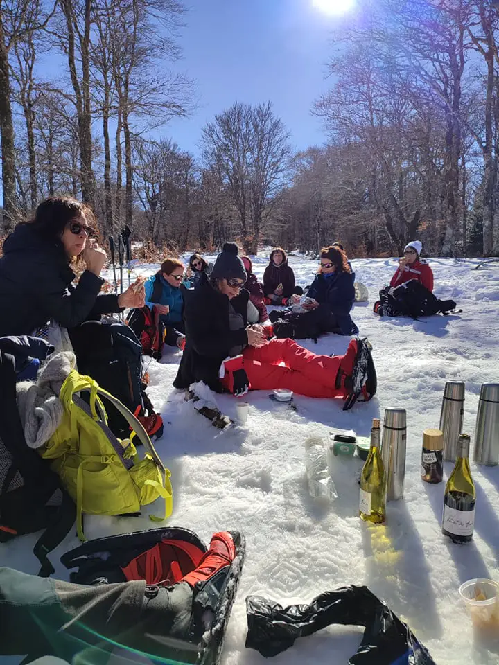 Pause pique-nique au Mont Aigoual