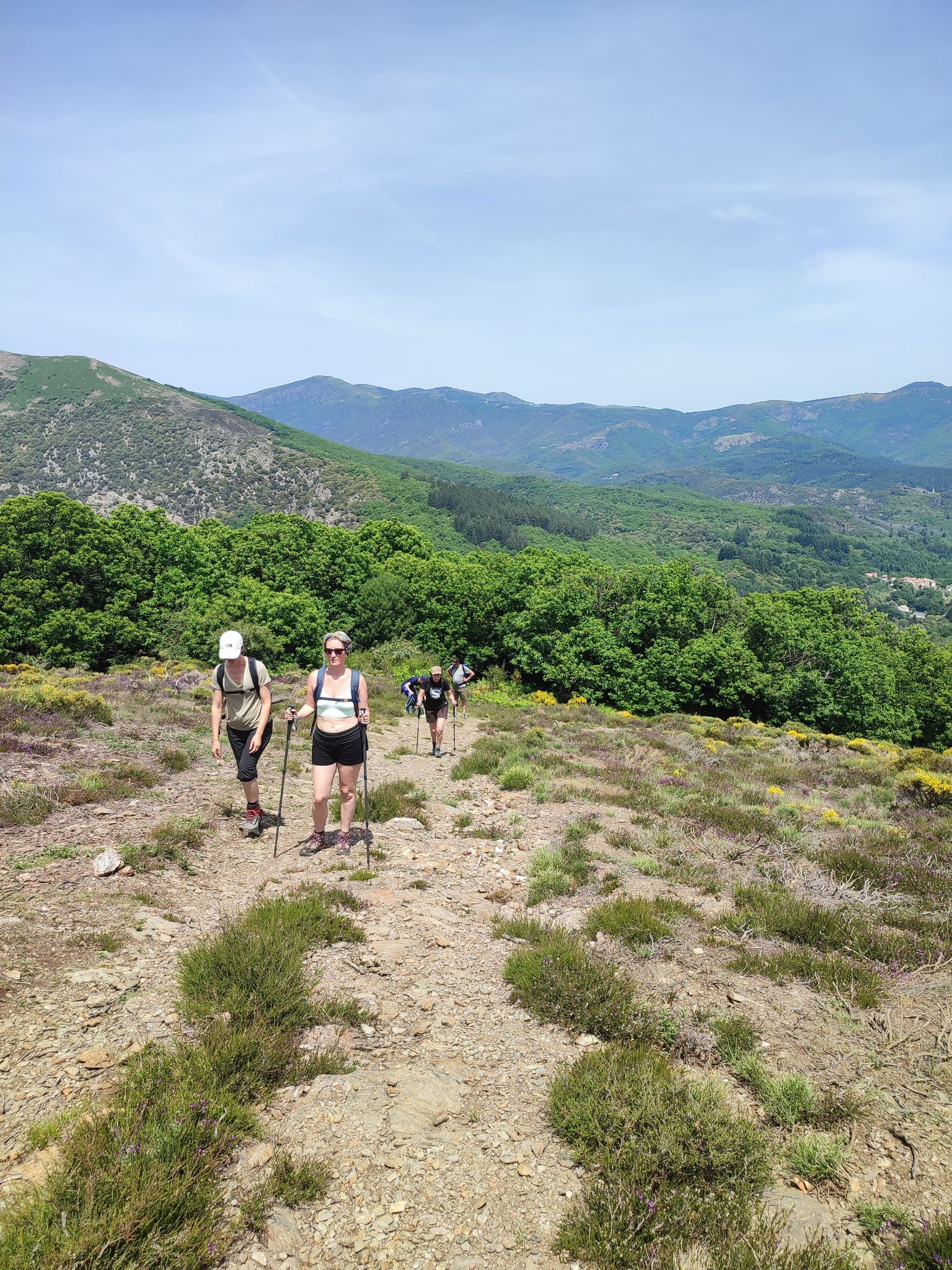 randonnée sur montagnes du Caroux