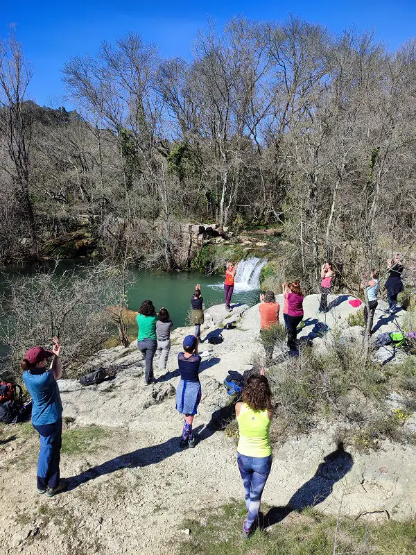 récupération après randonnée autour duPic Saint Loup