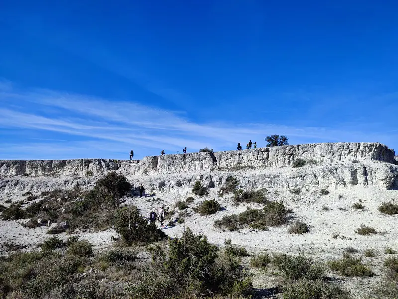 Sur le plateau de la marche des Géants près du Pic Saint Loup