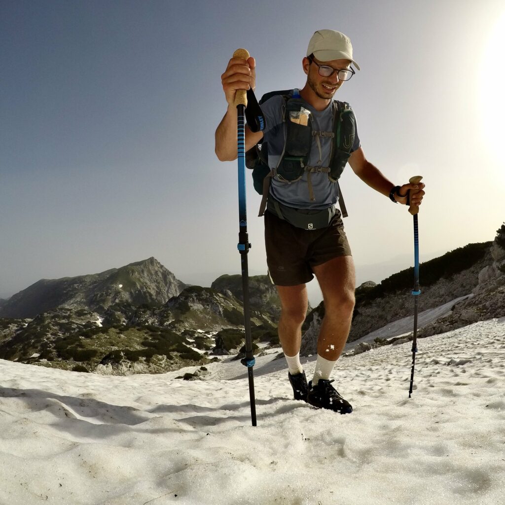 A la sortie des montagnes de Prenj sur la Via Dinarica.