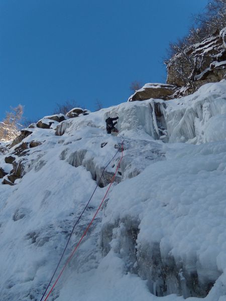 La Cascade des Martins dans le Valgaudemar