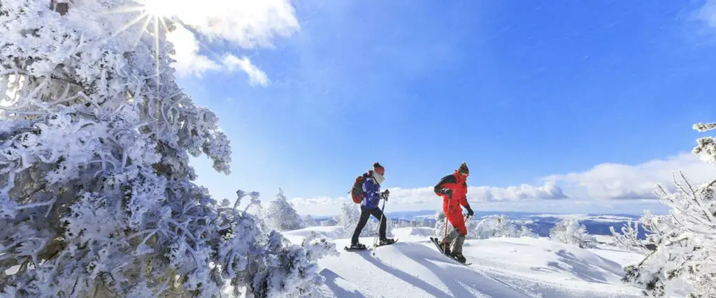 raquettes à neige en Lozere