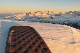 Test du maelas Sea To Summit lors d'un Bivouac à la croix de Belledonne à 2926m d'altitude