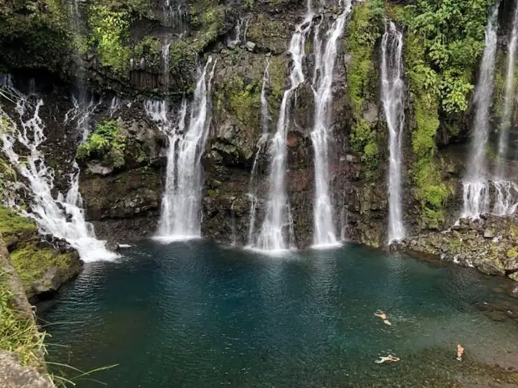 Cascade Langevin sur l’île de la réunion pour une sortie en canyoning