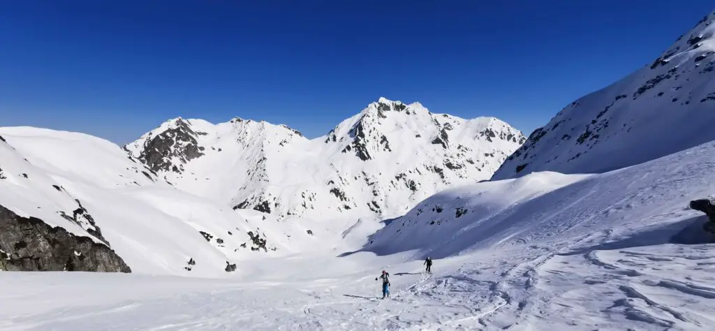 montée dans le vallon de comborsier