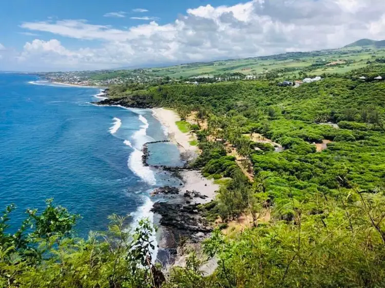 La plage de la Grand-Anse sur l'île de la Réunion