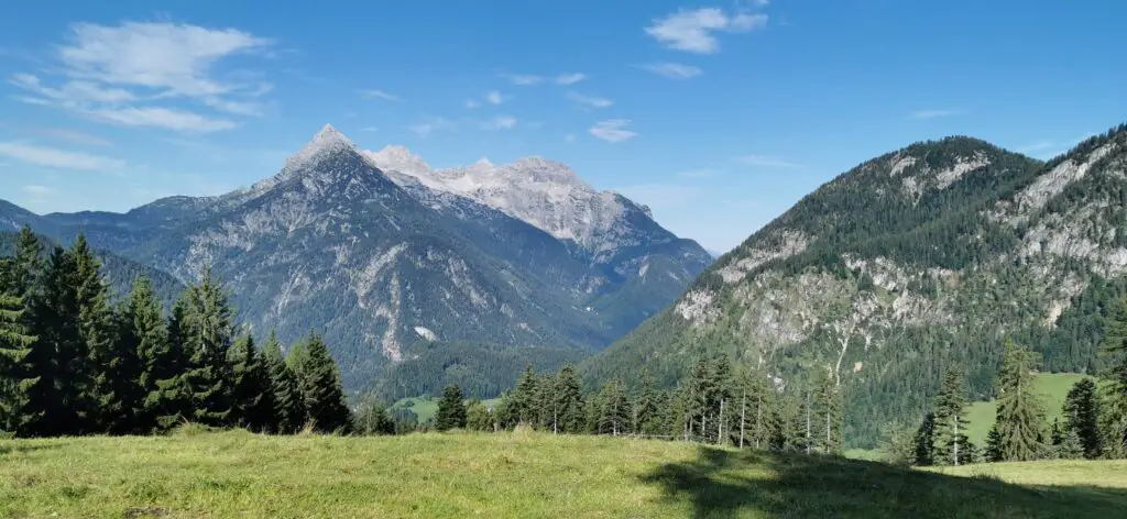 randonnée massif du Wehrgrubenjoch