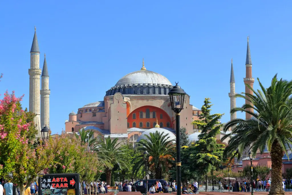 Mosquée Saint Sophie ou Constantinople à Istanbul