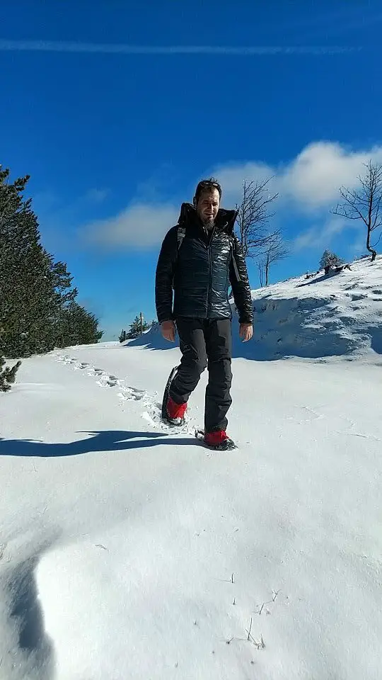 sortie raquettes à neige au Mont Aigoual
