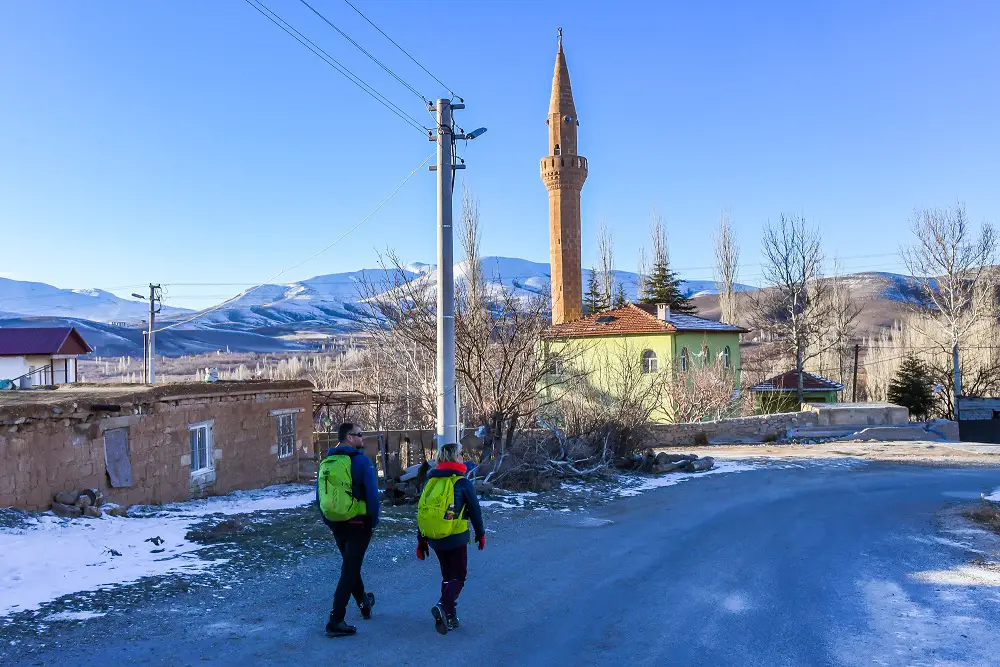 arrivé au village de Cukurbag en Turquie