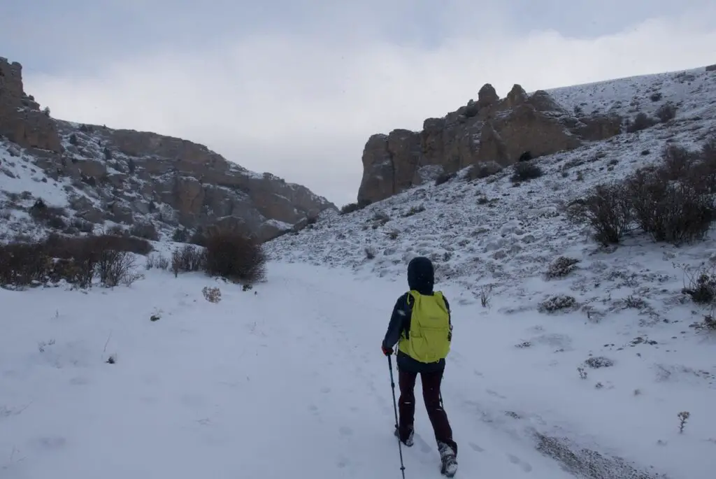 entrée dans le canyon de Kazikliali dans la région de Nidge en turquie