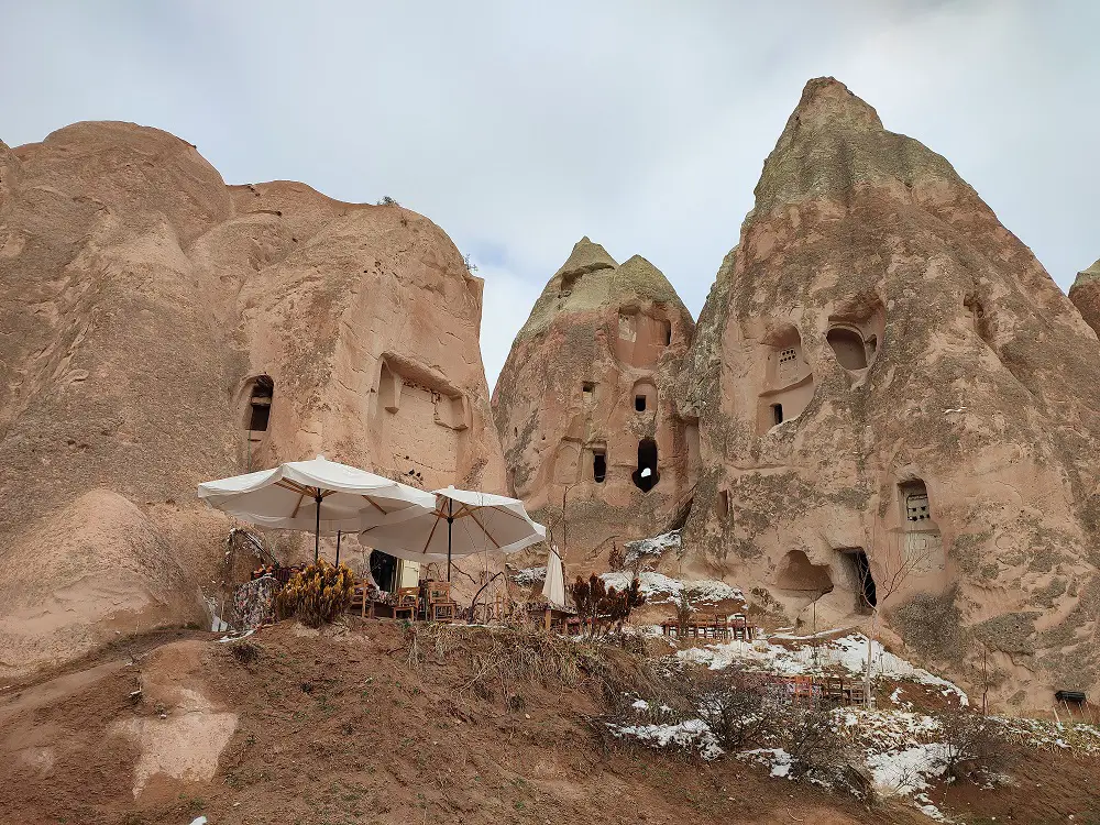 le vieux village de çavusin et son monastère