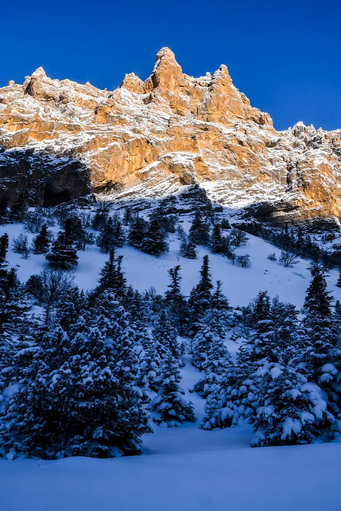 Les montagnes du Massif du Mont Taurus