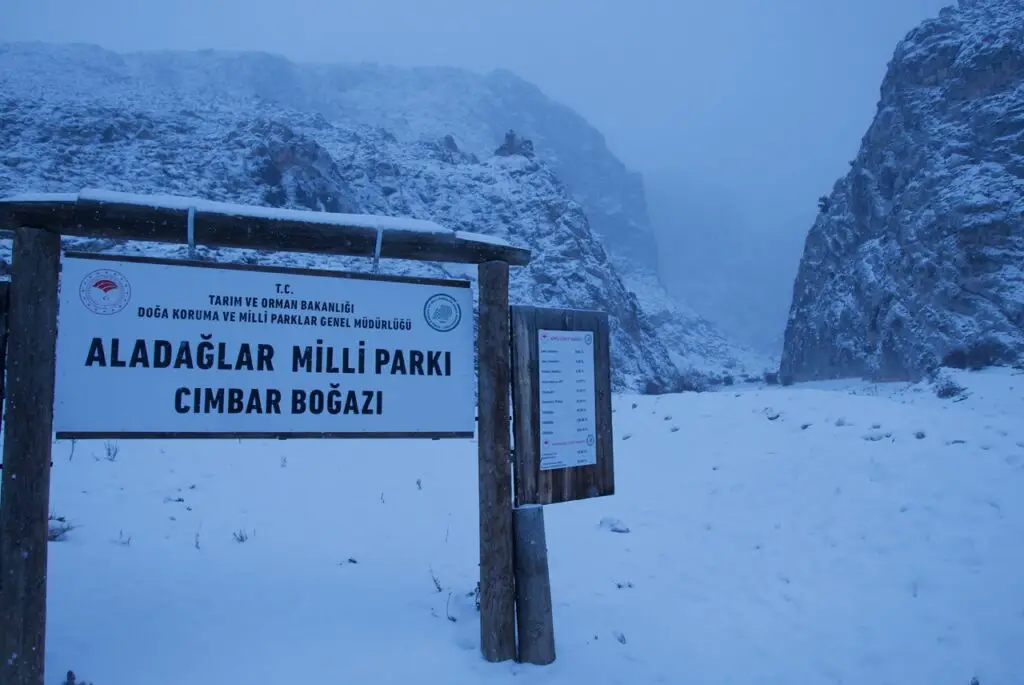 Parc national de Aladaglar au pied du Mont Taurus