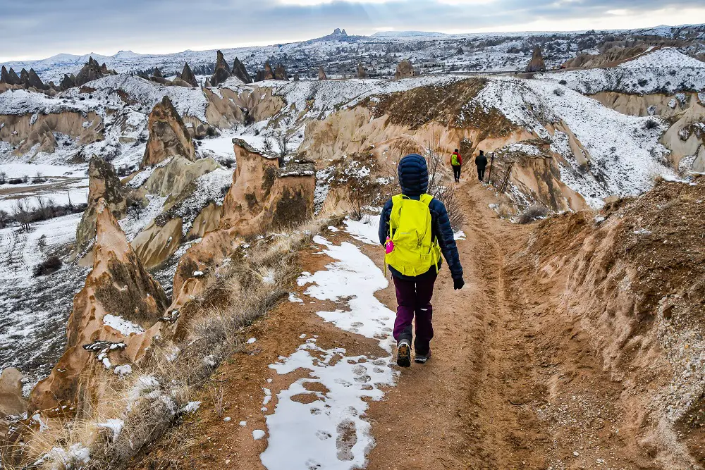 randonnée à çavusin en Cappadoce