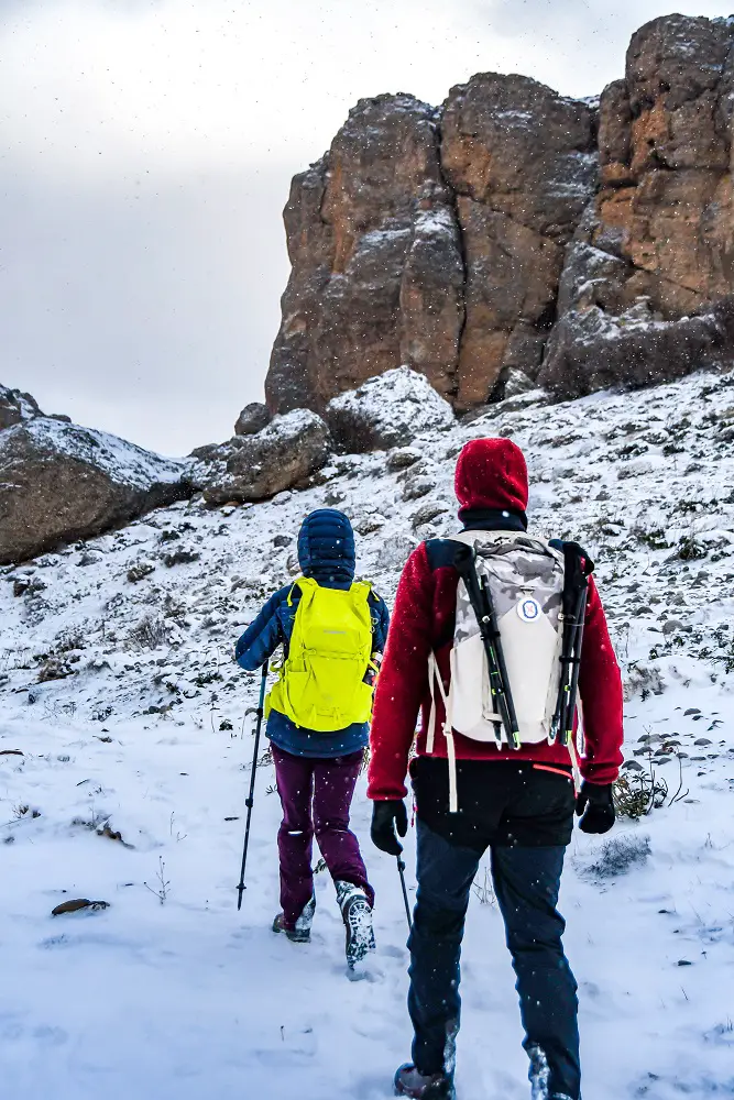 randonnée dans le canyon de Kazıklıali en Turquie