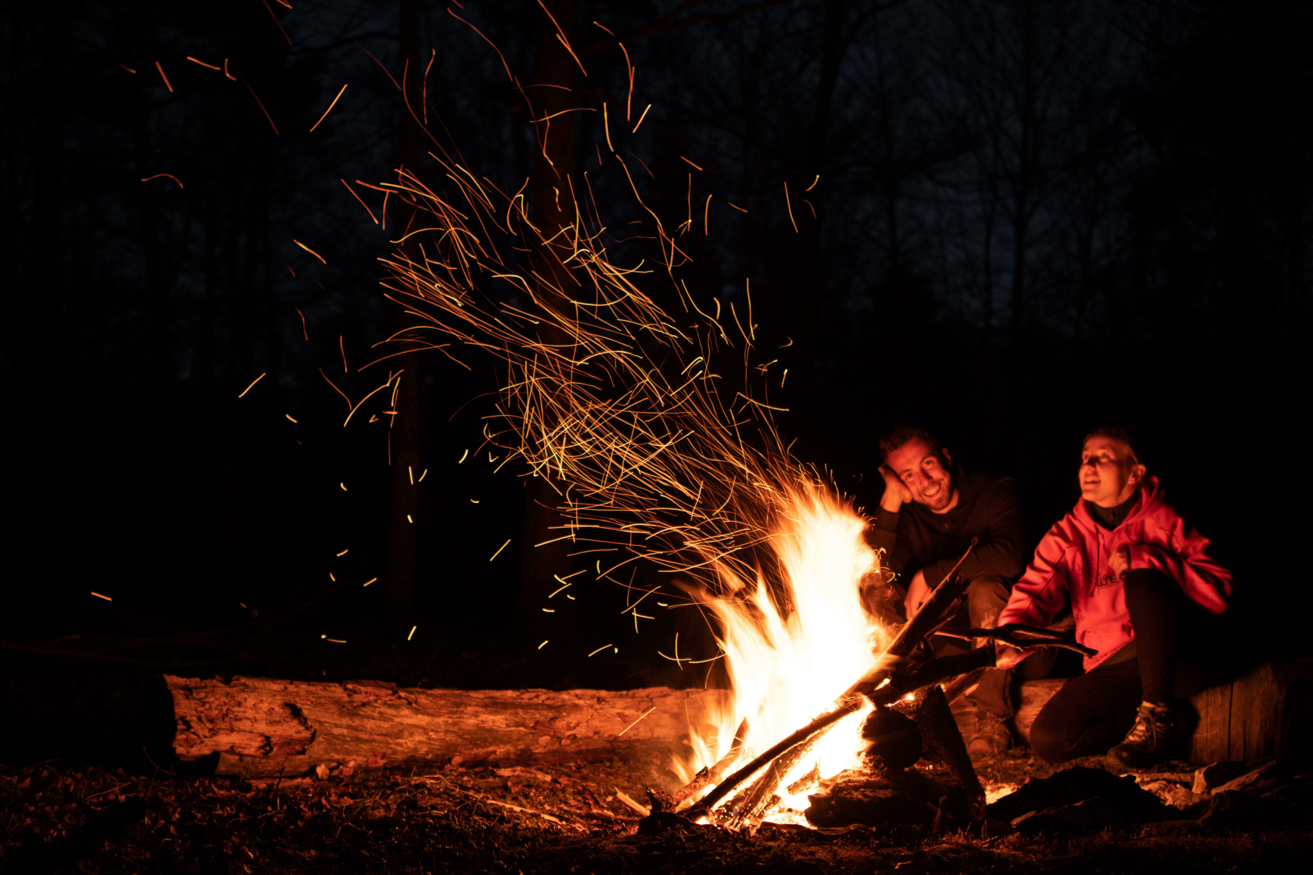 Soirée feu de camp à Villard-de-Lans dans le Vercors