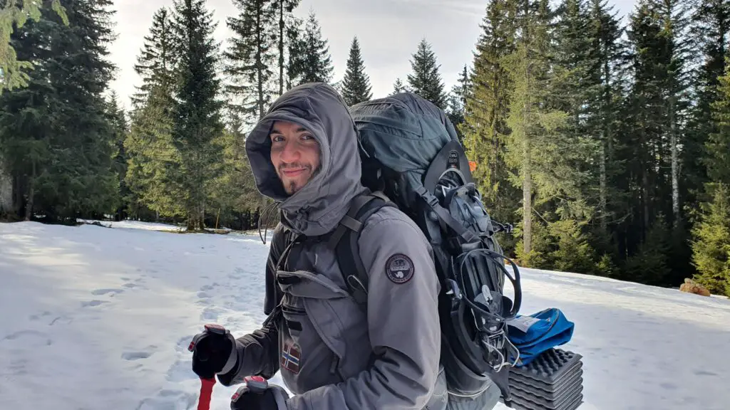 Thomas sur la Grande Traversée du Jura