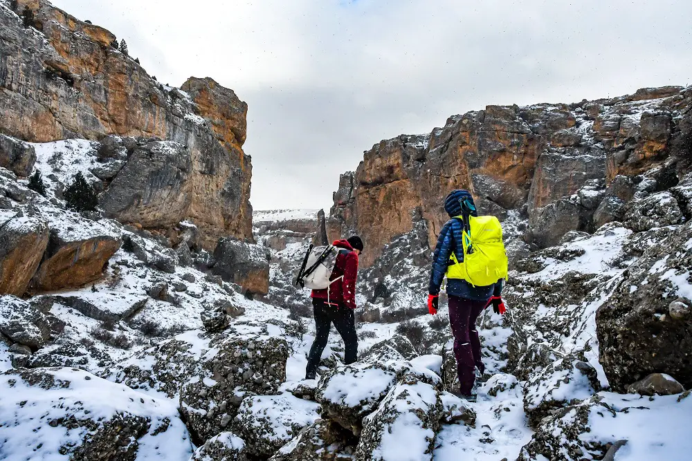 trekking dans le canyon de Kazıklıali en turquie