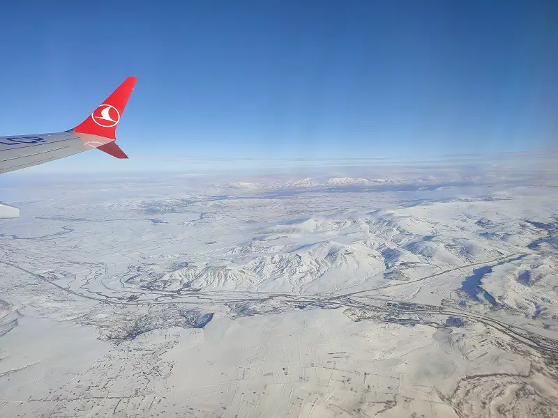 Vol au dessus de la Cappadoce en Turquie