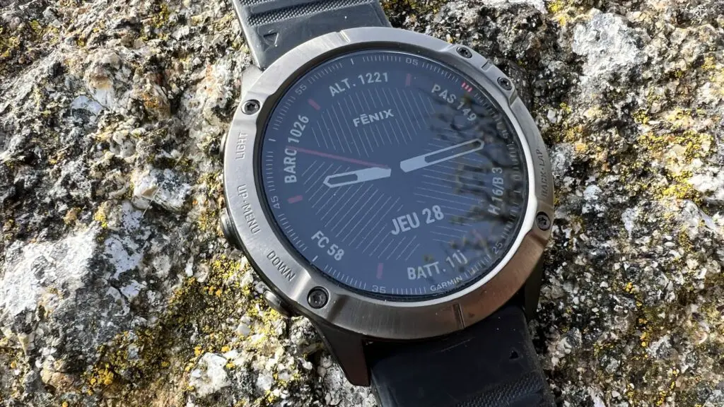 Fénix 6, la montre multisports connectée de Garmin