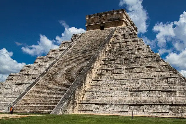 La pyramide de Chichen Itza au Mexique