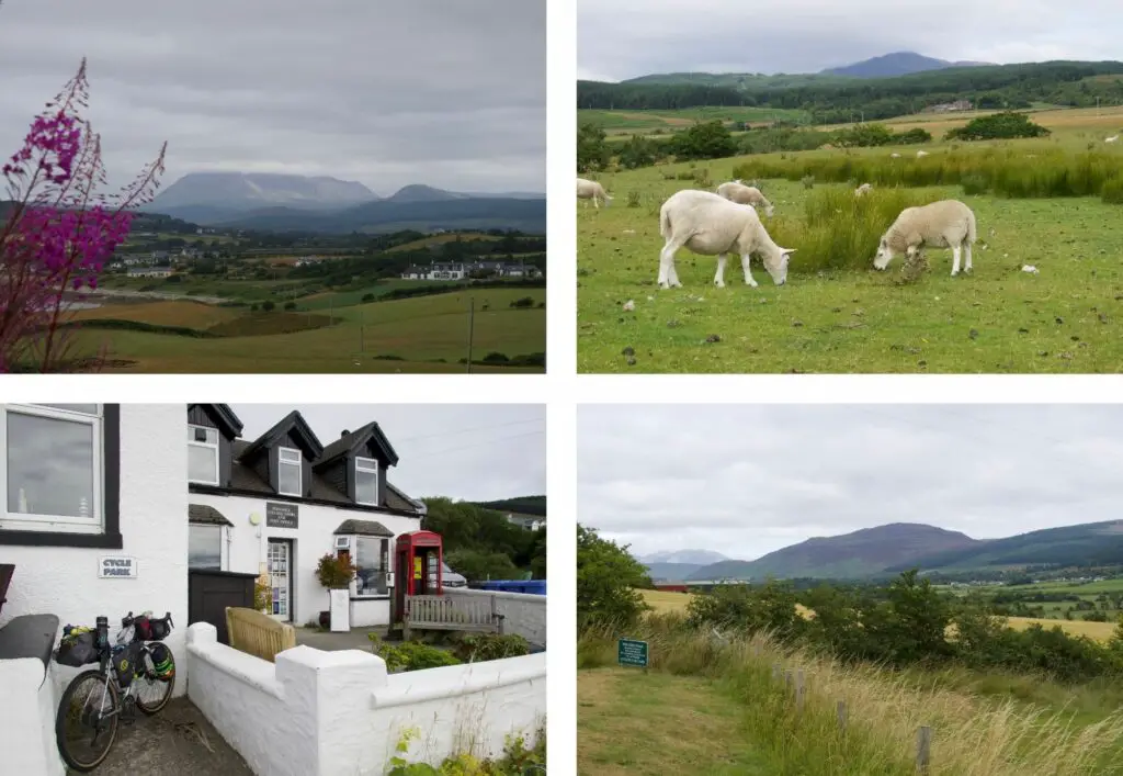 L'île d'Arran durant mon trip en Bikepacking SAORSA