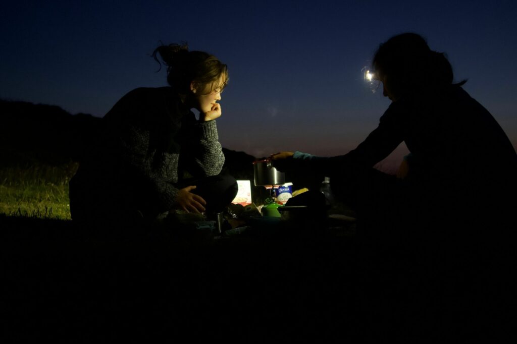 Bivouac à la belle étoile en bikepacking 