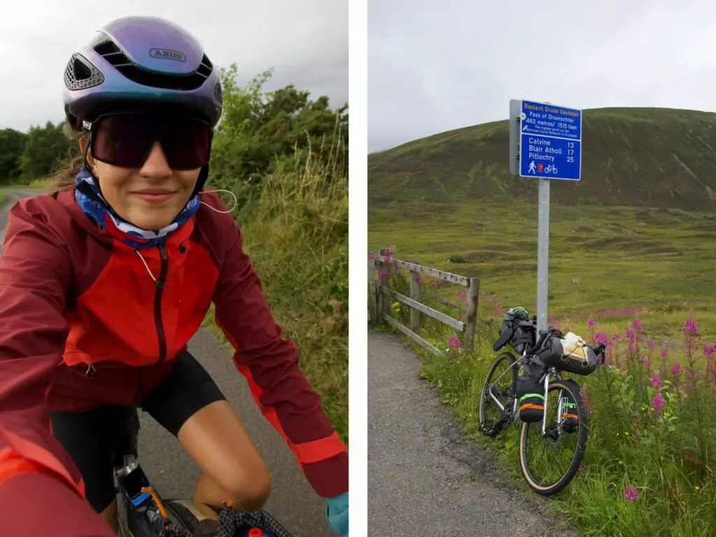 Bikepacking dans les cairngorms en Ecosse