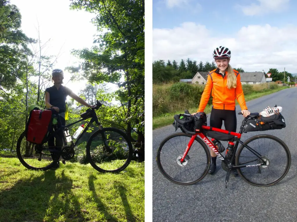 Rencontres voyageuses à vélo femmes en Ecosse