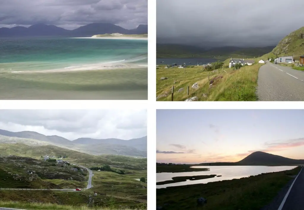 L'île d'Harris pendant le hebridean way