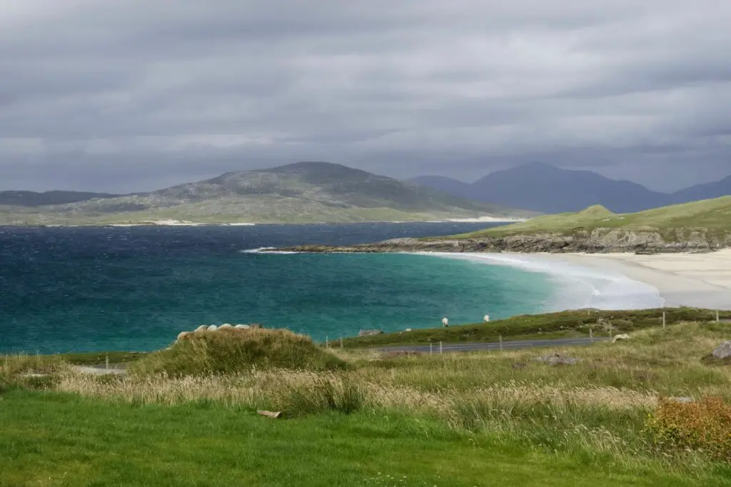 L'île de Harris durant mon voyage en Bikepacking SAORSA