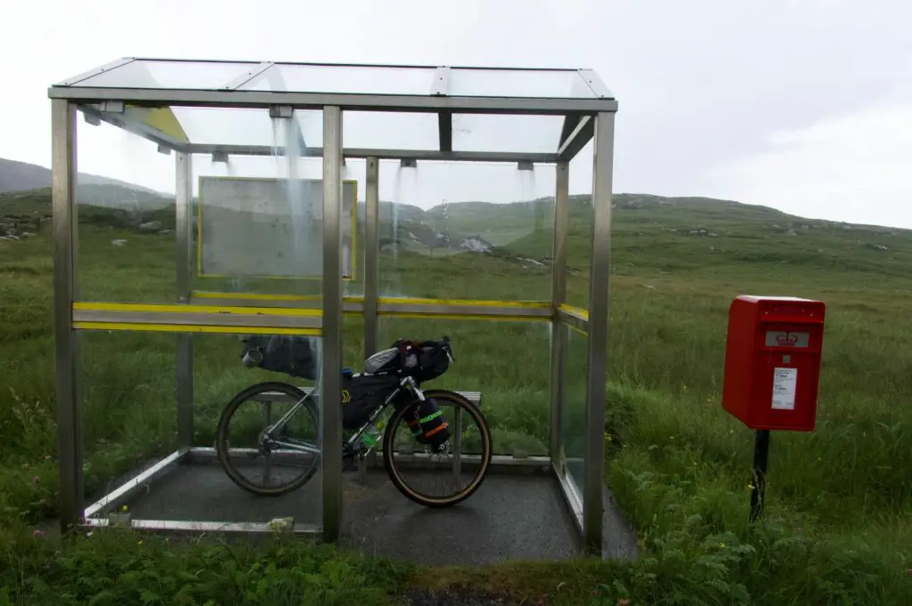 Abris à vélo temporaire à Barra