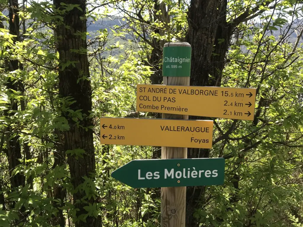 à 4 km de Valleraugue pour cloturer notre randonnée au Mont Aigoual