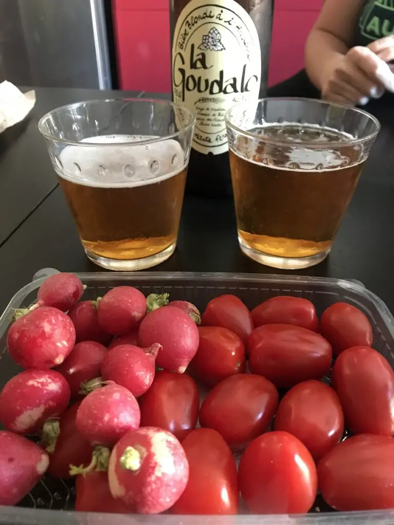 apéro bien mérité après cette belle randonnée des 4000 marches à l'Aigoual