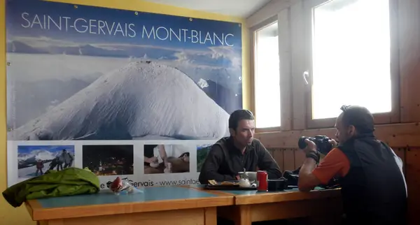 Ascension du Mont-blanc depuis le Refuge de Tête Rousse