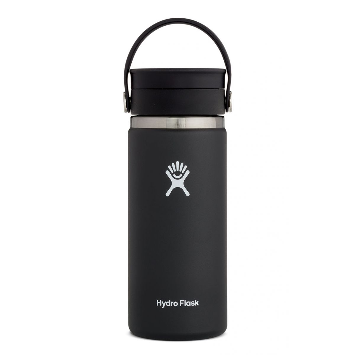 Bouteille à café isotherme avec couvercle Flex Sip noire Hydro Flask