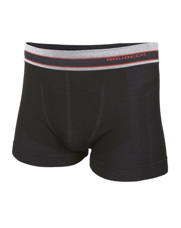 Boxer Thermique Homme ACTIVE MERINOS noir de chez Brubeck