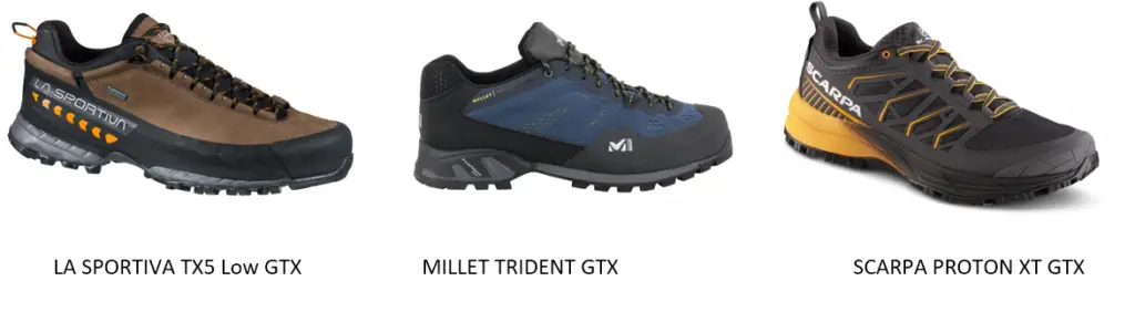 Chaussures goretex voyage trek