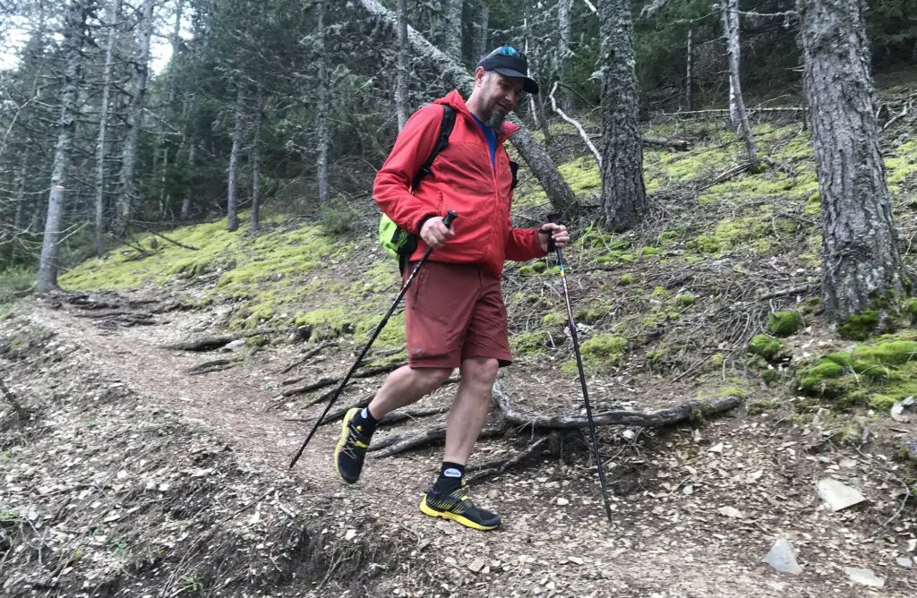 descente randonnée avec chaussure au laçage Boa Fit system